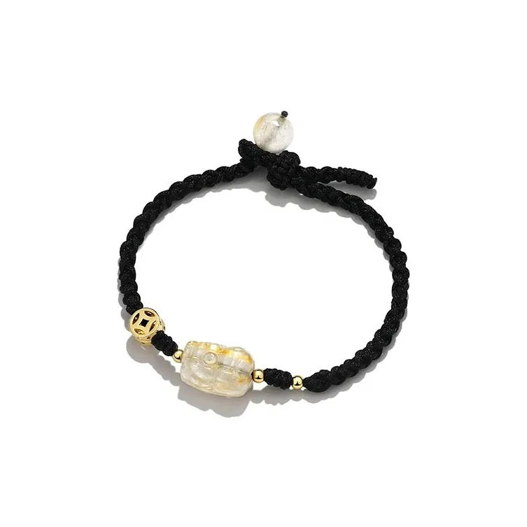 CARAT'S DIARY Colored Glaze Couple's 1 Pair Bracelet Couple Bracelet Unisex-14