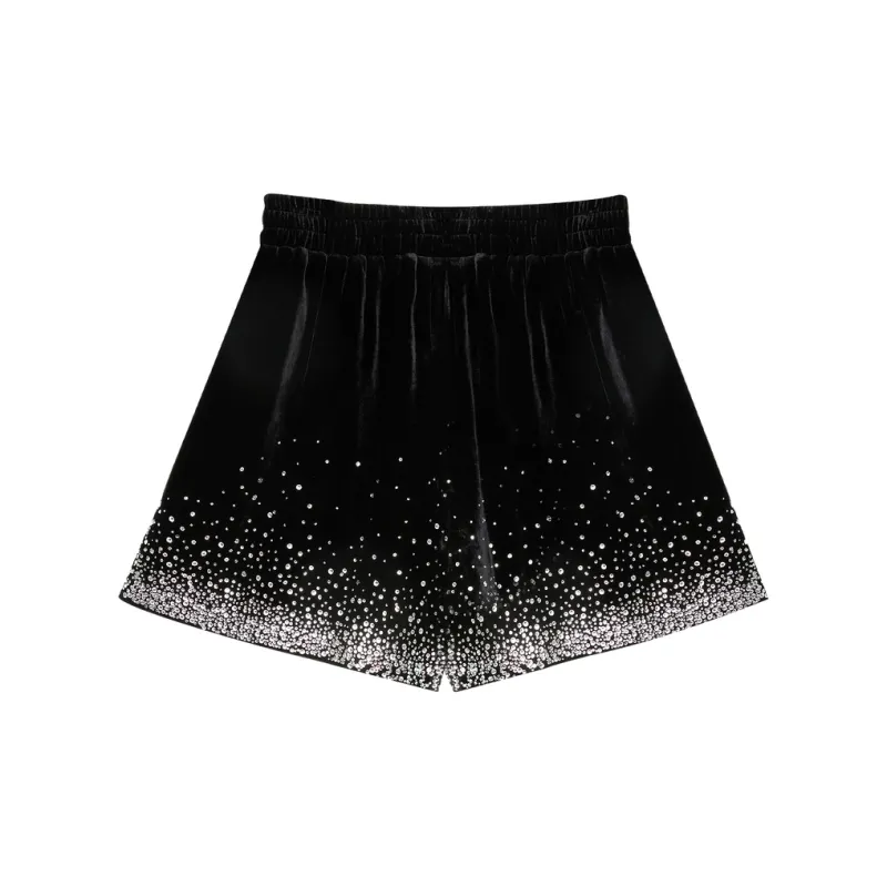 TCH Casual Shorts Women's Black-1