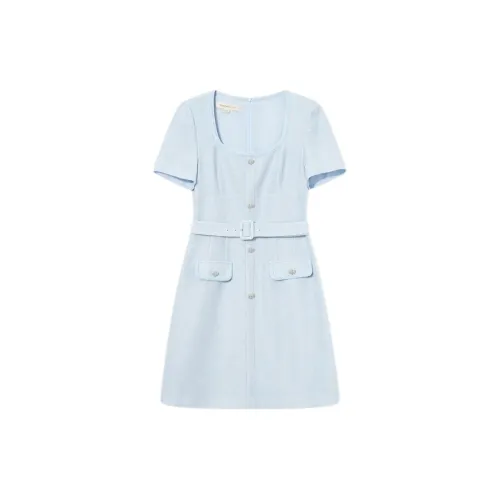 YINER GoodLand Short-Sleeved Dresses Women's Sky Blue