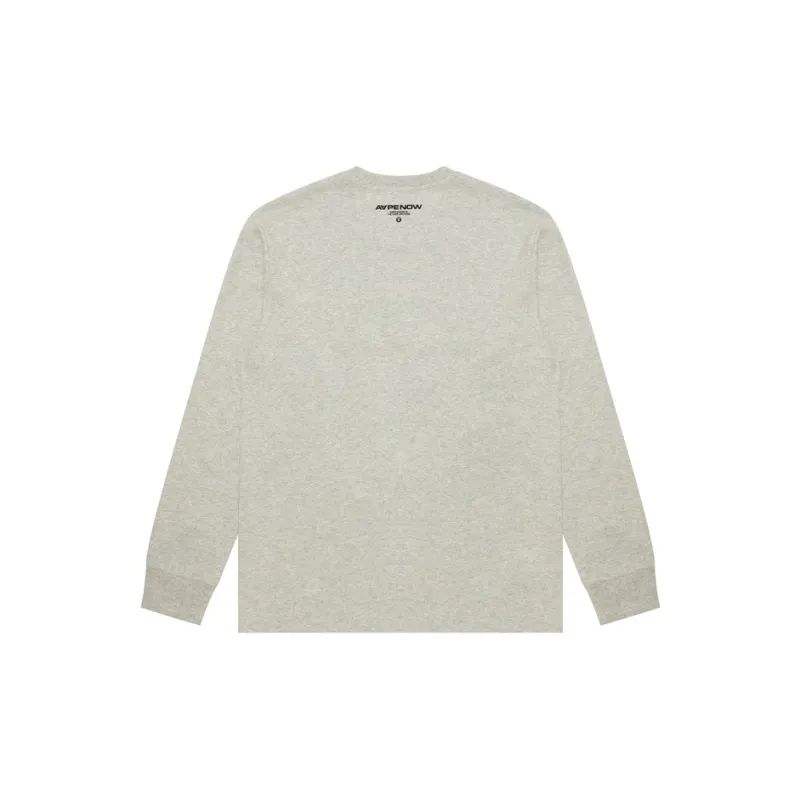 Aape Logo patch Long sleeved T shirt-1