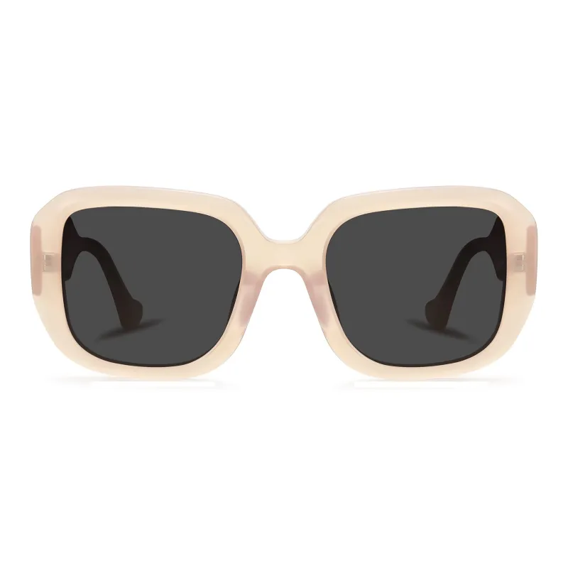 SUYAN Plate Frame Square Sunglasses Unisex-14