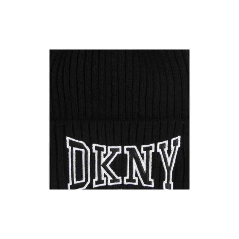 DKNY Logo appliquéd Beanie-2