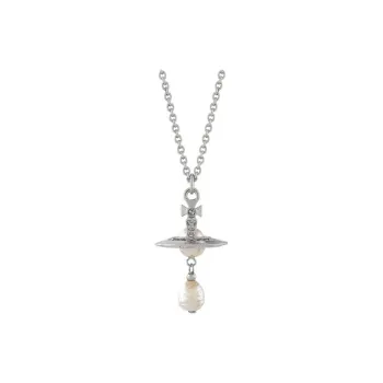 Vivienne Westwood Crystal Necklaces Women's Silver