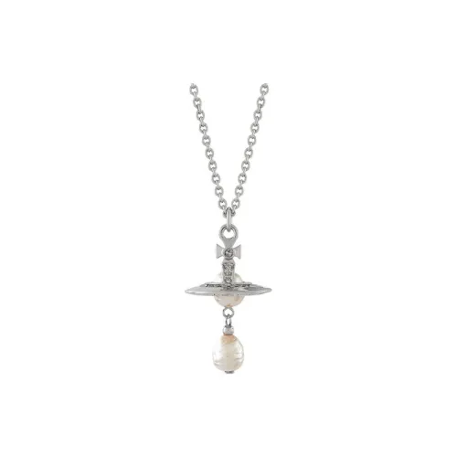 Vivienne Westwood Crystal Necklaces Women's Silver