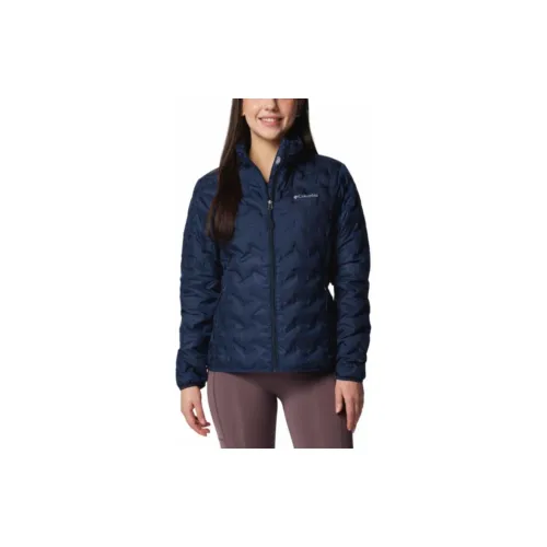 Columbia Delta Ridge Down Jackets Women's Marine Blue