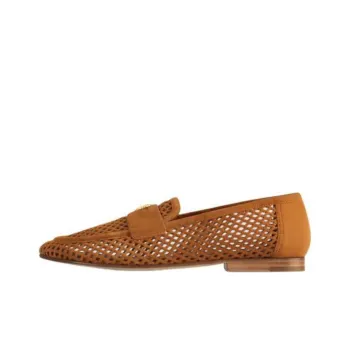 LOUIS VUITTON Soho Loafers Women's Brown