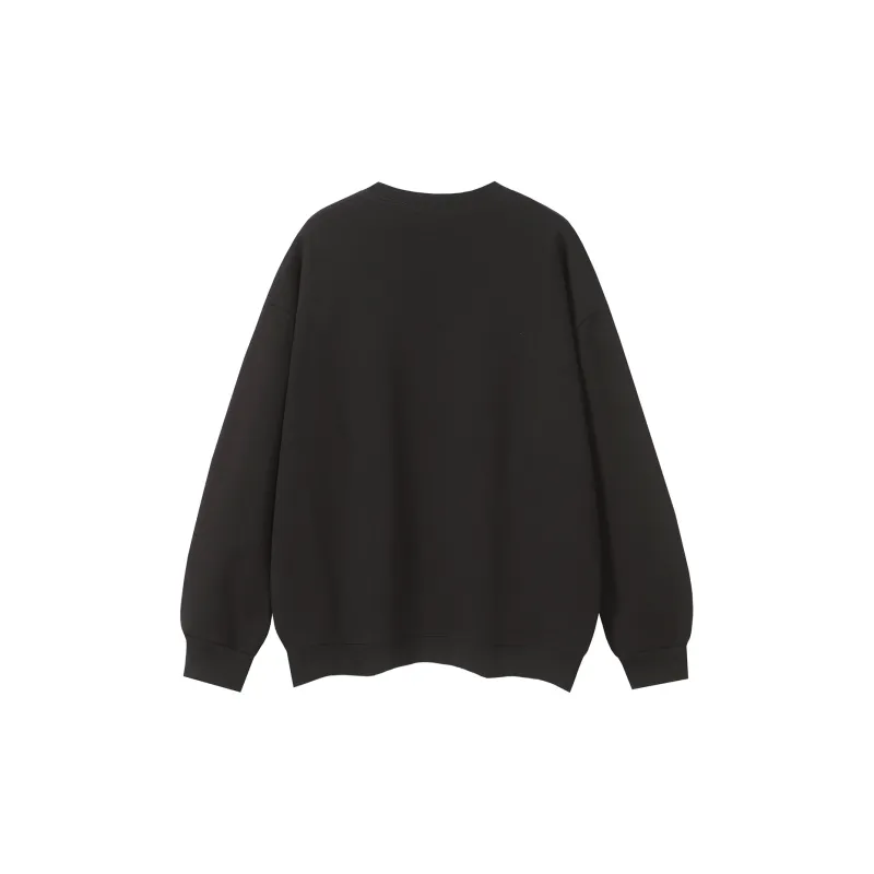 R.super Sweatshirt Unisex Black-1