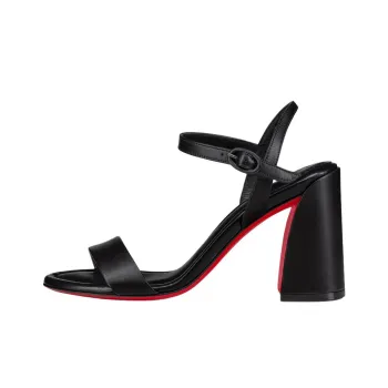 CL LUBOTING Miss Jane One Strap Sandals 8.5cm Women's Black