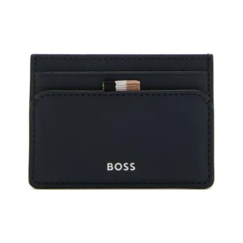 HUGO BOSS Polyester Card Holder Men's Blue