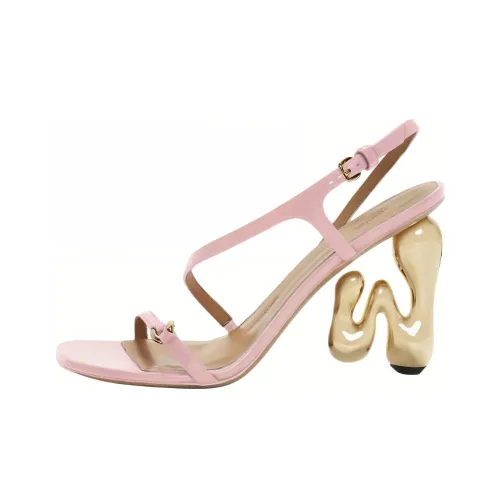 JW Anderson JW Bubble Heel Leather Sandals