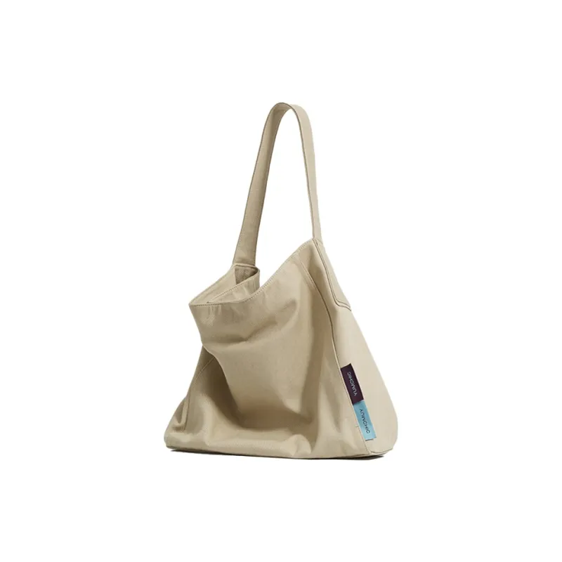 YUMCHIC 100% Cotton Twill Canvas Handbag Shoulder Bag Large Size Women's Multicolor-15