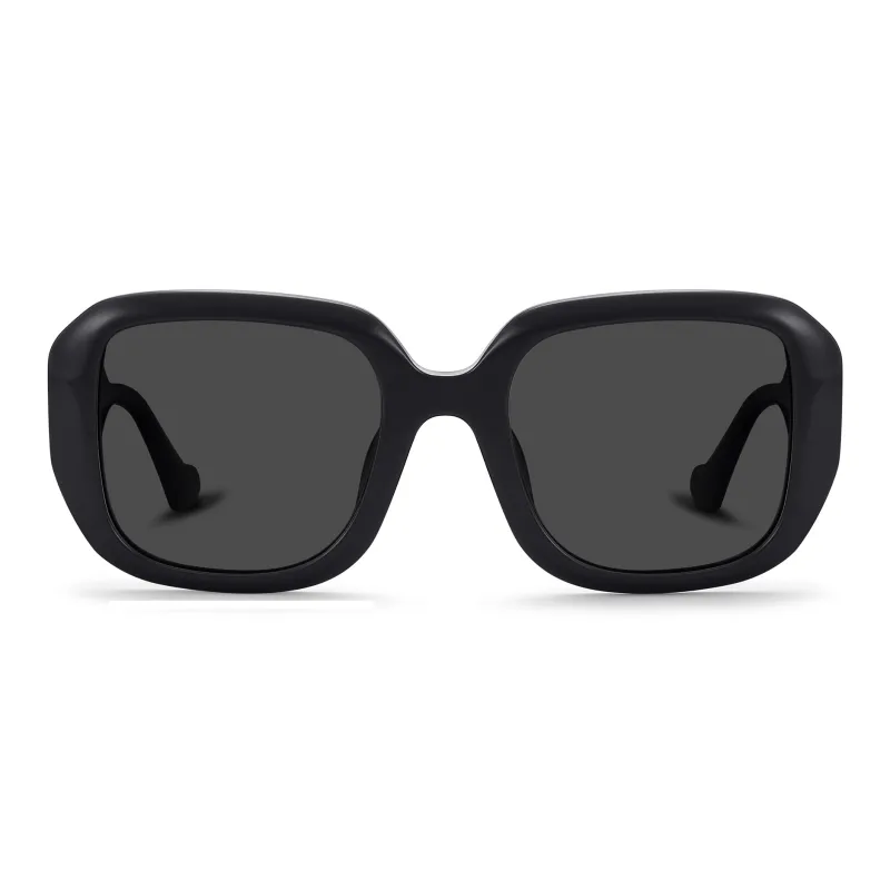 SUYAN Plate Frame Square Sunglasses Unisex-4