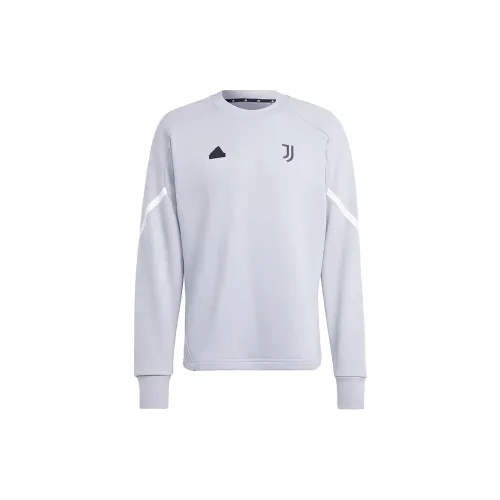 Adidas Juventus Sweatshirts Men Holographic Silver