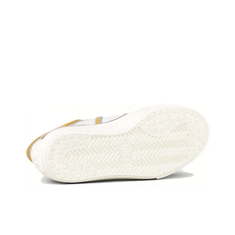 AUTOMOBILI LAMBORGHINI x TOD'S Low-Top Skateboard Shoes Women's Gray-4