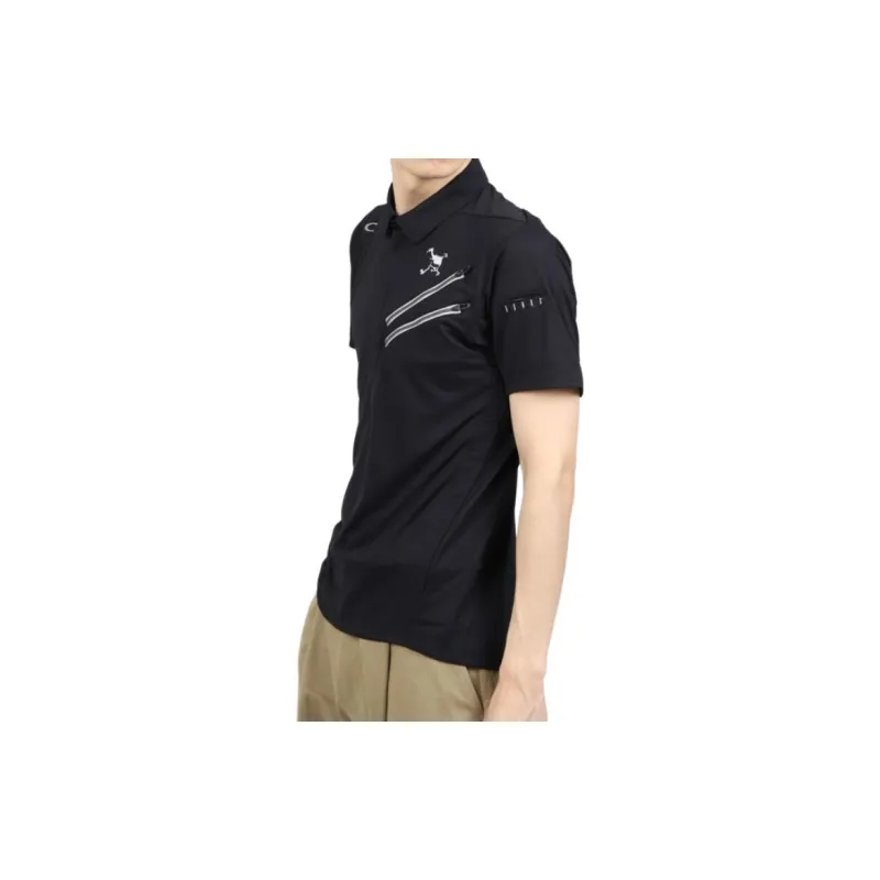 Oakley Polo Shirts Men Black-3
