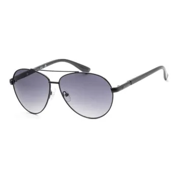GUESS Aviator Sunglasses Men's Black