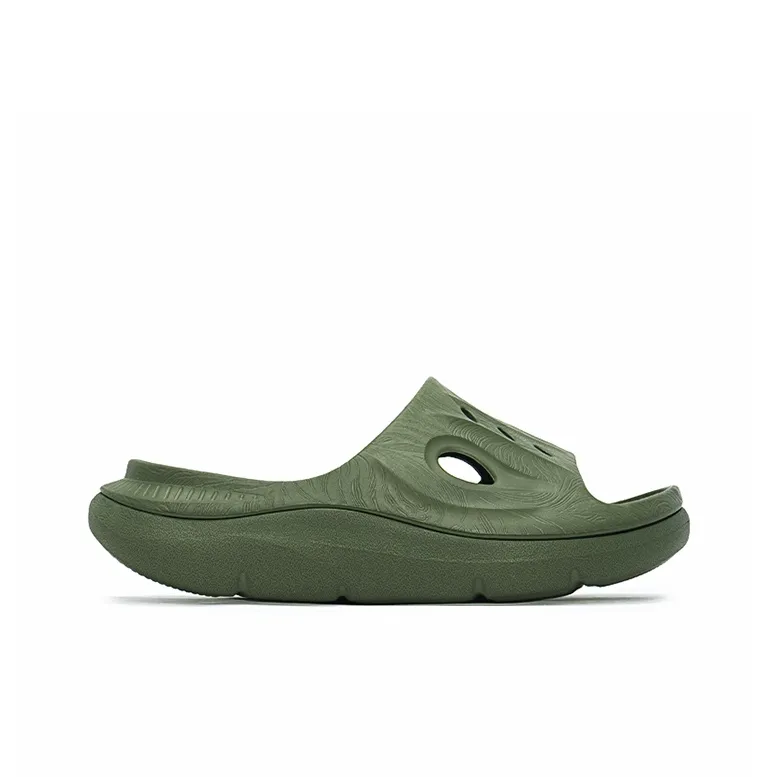 ENBO Quiet Slide Slippers Men's Avocado Green-1