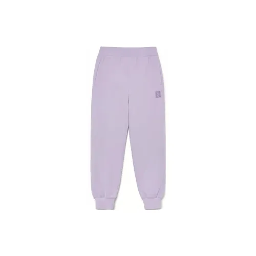 MLB Boston Red Sox Knitted Sweatpants Unisex Light Purple