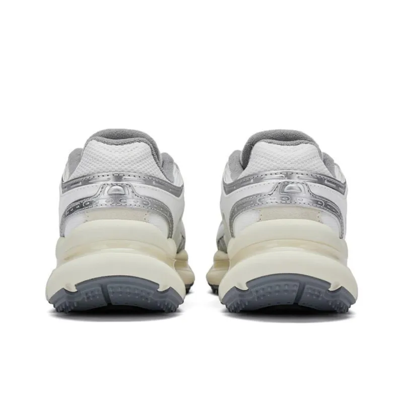 LACOSTE Anti Slip Wear Resistant Low Top Casual Shoes Women's White Gray-3