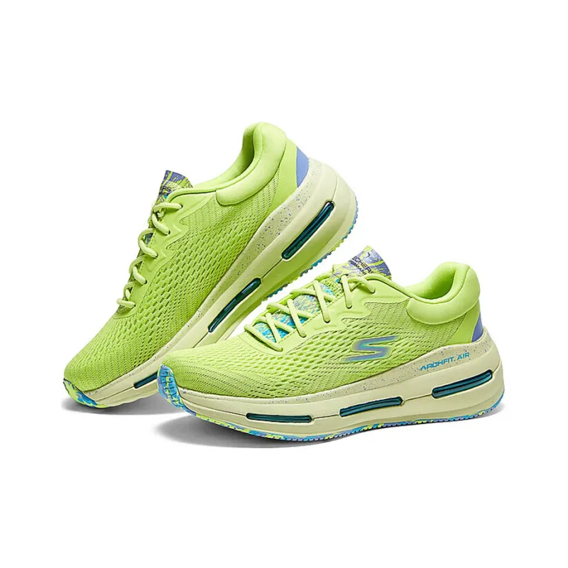 Skechers Arch Fit Anti Slip Wear Resistant Low Top Casual Shoes Women's Green-2