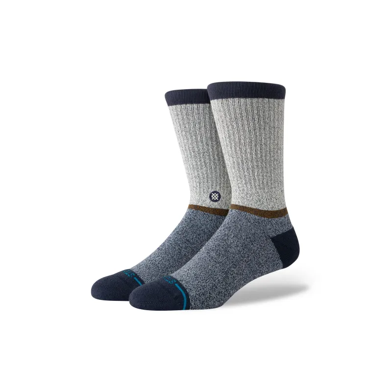 Stance Mid Calf Socks Unisex 1 Pack Navy Blue-0