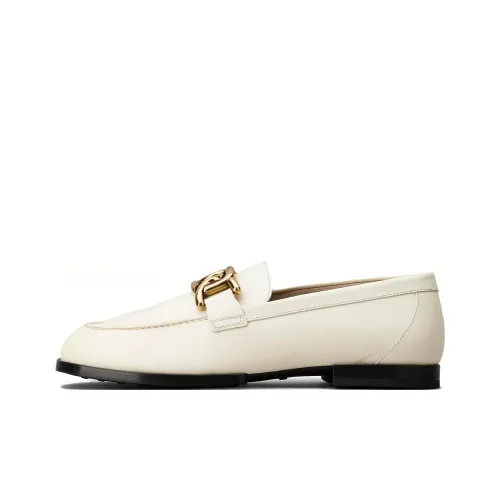 TOD'S Kate Loafers Women's Milk White