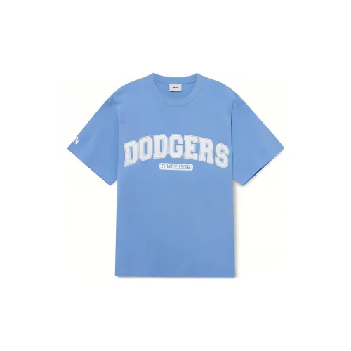 MLB Los Angeles Dodgers T-Shirts Unisex Light Blue