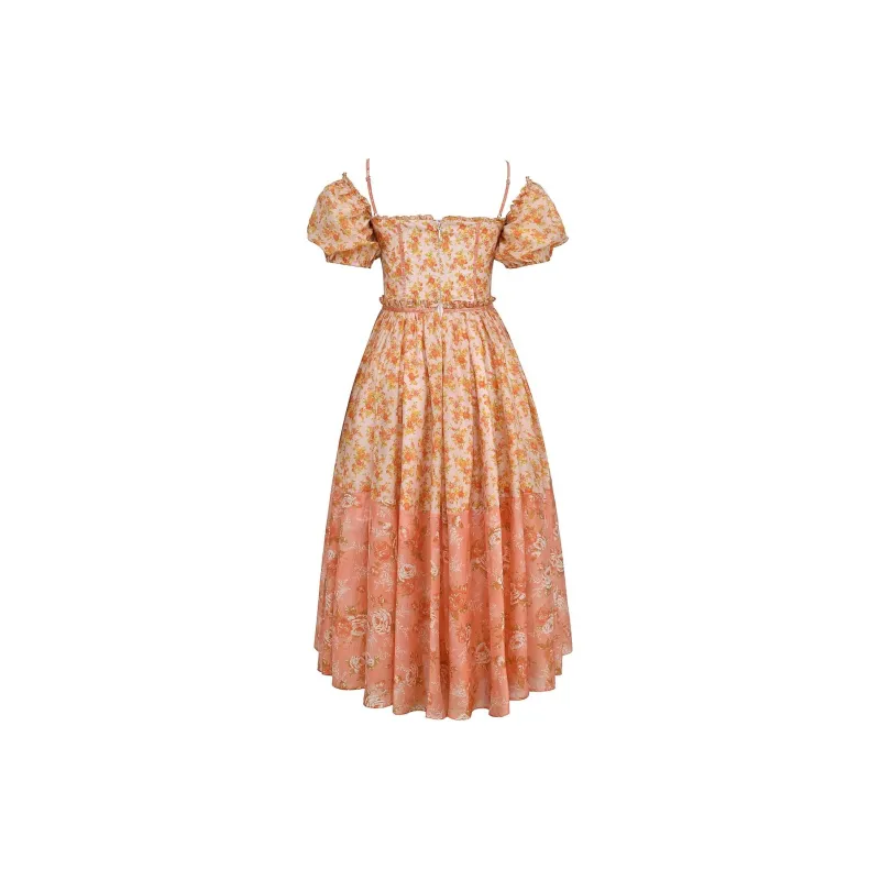 HOUSE OF CB Penelope Short Sleeved Dresses Women's Peach-1