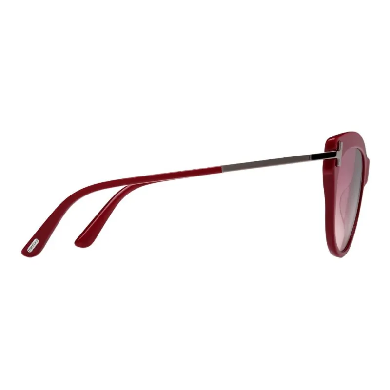 TOM FORD Acetate Cat Eye Sunglasses Unisex Red-3