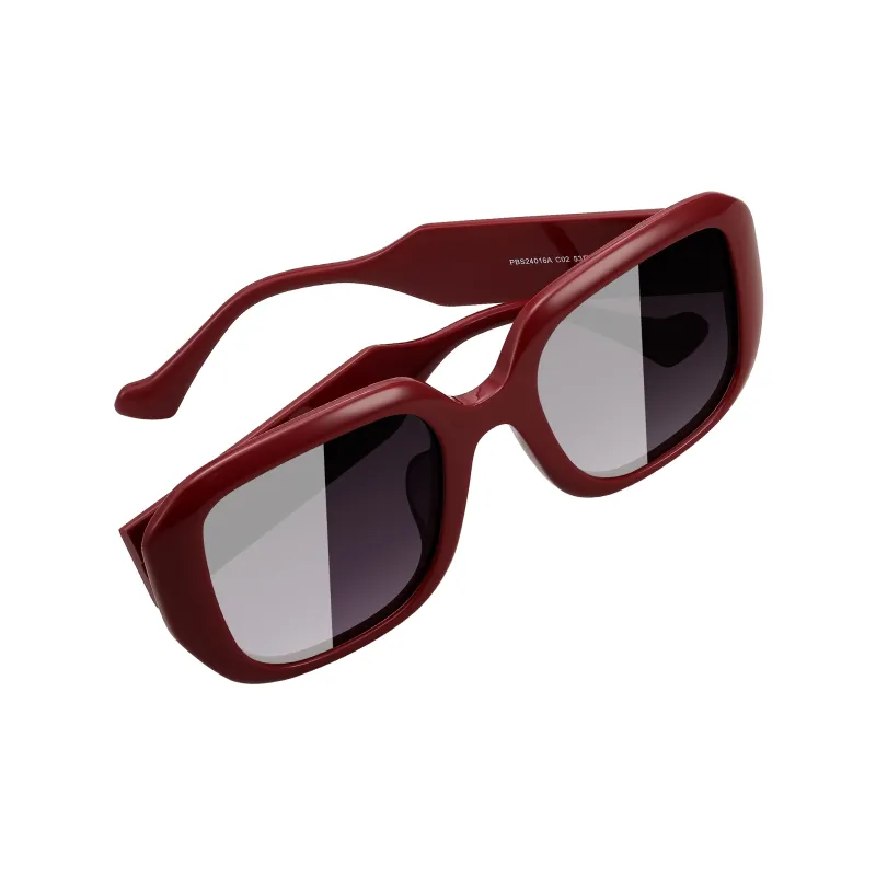 SUYAN Plate Frame Square Sunglasses Unisex-11