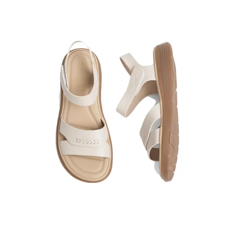 RED DRAGONFLY One Strap Sandals 3.5cm Women's Ecru-2