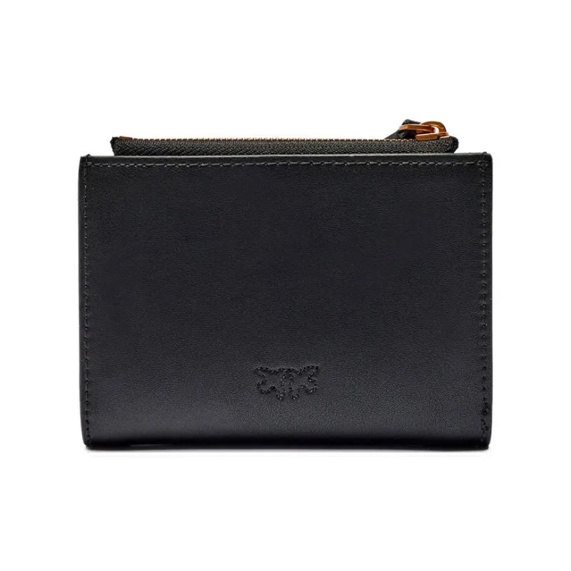 PINKO Leather Wallet Women's Black-1