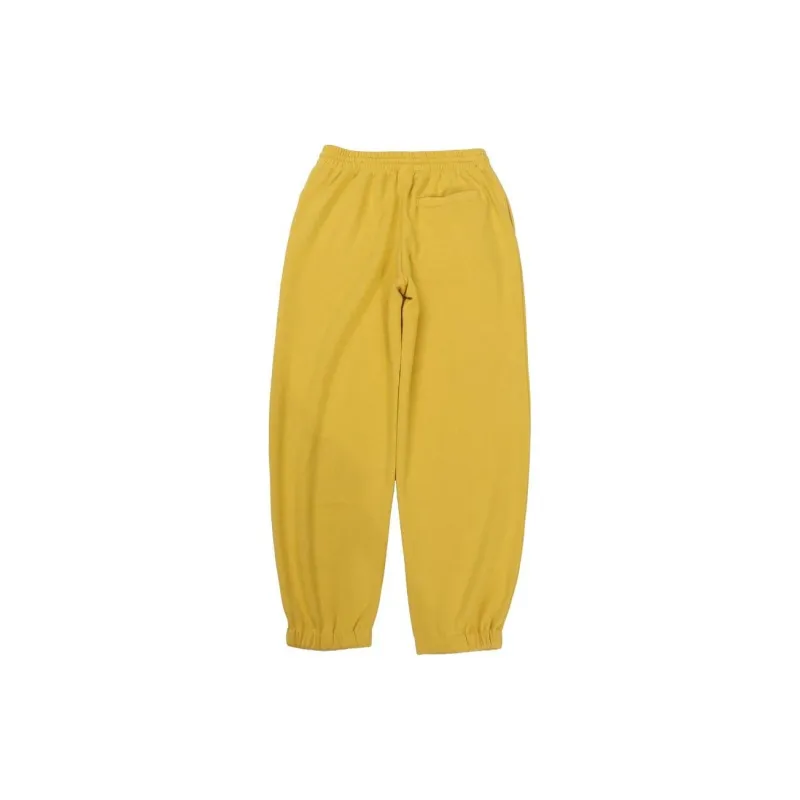 Champion FW24 Knitted Sweatpants Women's Vintage Yellow-1