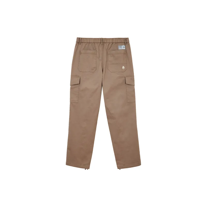JACK JONES· x NBA Casual Pants Men's Red Brown-2