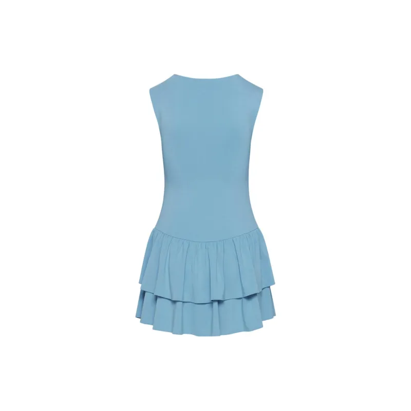ARITZIA Wilfred Bloomsbury Dress Sleeveless Dress Women's Buoy/Float Blue-1