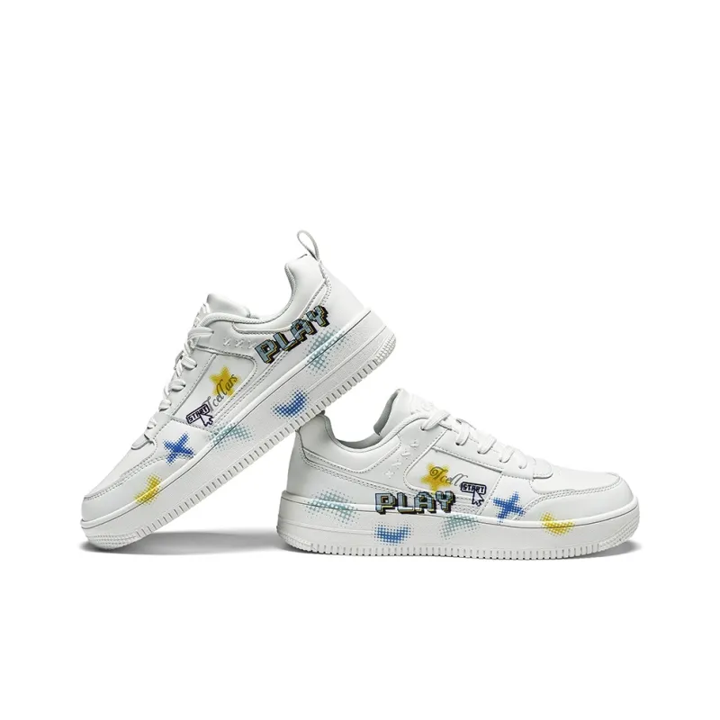 TCELLARS Skateboard Shoes Unisex Low Top White-106