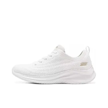 Skechers Bob's Breathable Low-Top Casual Running Shoes Women's Ivory