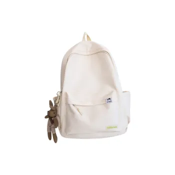GOX Nylon Backpack Regular Unisex White/Black/Pink/Green/Blue/Yellow/Red