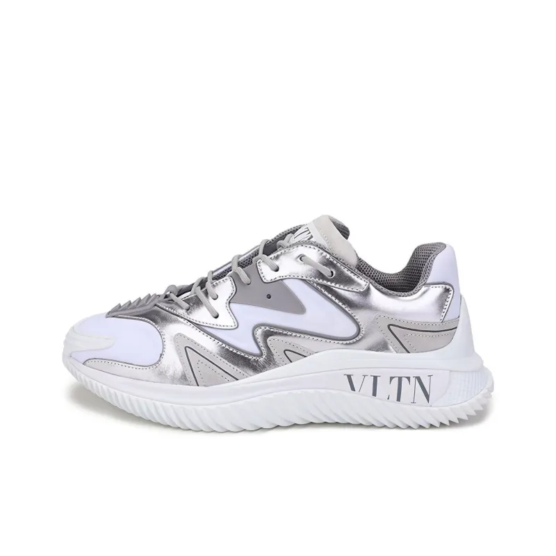 Valentino Wade Runner Low Top Casual Shoes Men's White-0