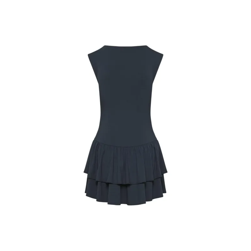 ARITZIA Wilfred Bloomsbury Dress Sleeveless Dress Women's Dark Night Navy/Blackout Navy-1