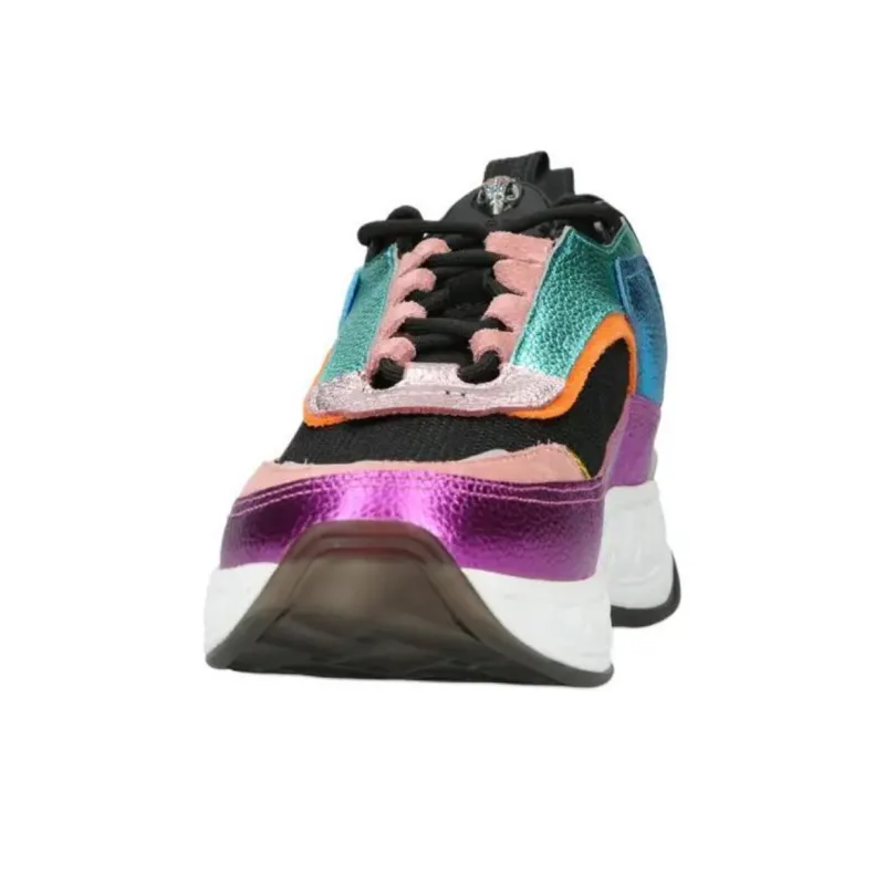 Kurt Geiger London Kensington Low Top Casual Shoes Women's Purple-3