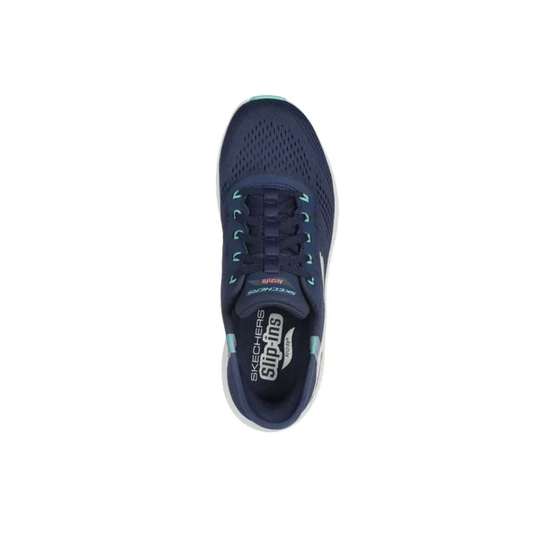 Skechers ARCH FIT 2.0 Anti Slip Wear Resistant Low Top Casual Shoes Women's Turquoise-3
