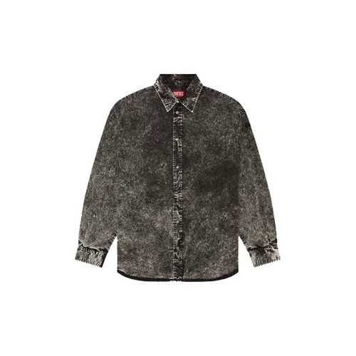 DIESEL Shirts Men Black