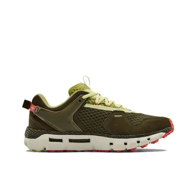 Under Armour HOVR Summit Cushioning Low-Top Casual Shoes Unisex Frontline Green-1