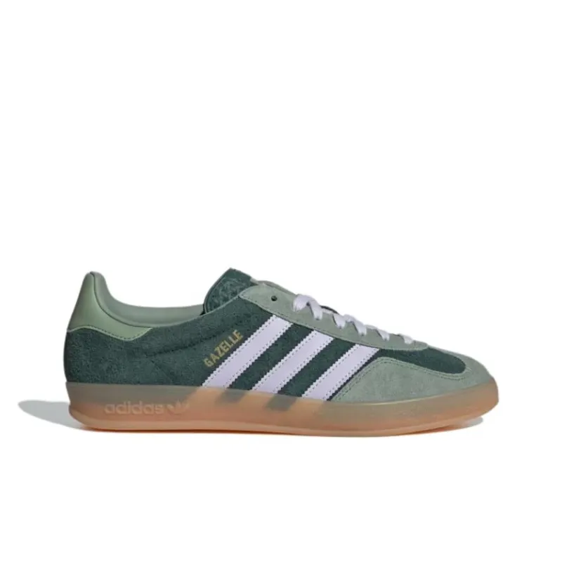 Adidas Gazelle Indoor Mineral Green Silver Dawn-1