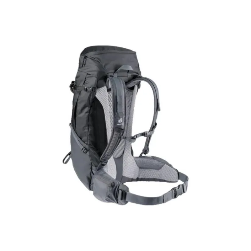 DEUTER 600 D Polyester Yarn Outdoor Hiking Bag Backpacks Unisex Black With Stone Ink-9