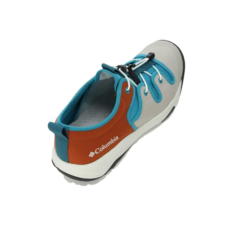 Columbia Anti-Slip Wear-Resistant Low-Top Casual Shoes Unisex Gray Orange-5