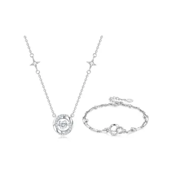 Asia Star Alloy Necklaces Women's