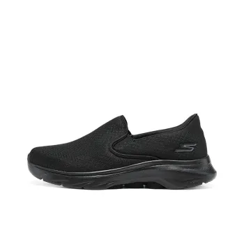 Skechers GO WALK Anti-Slip Wear-Resistant Low-Top Casual Shoes Men's Black