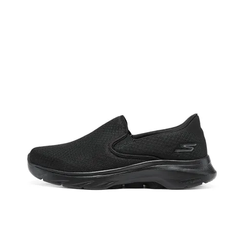 Skechers GO WALK Casual Shoes Men Low-Top Black